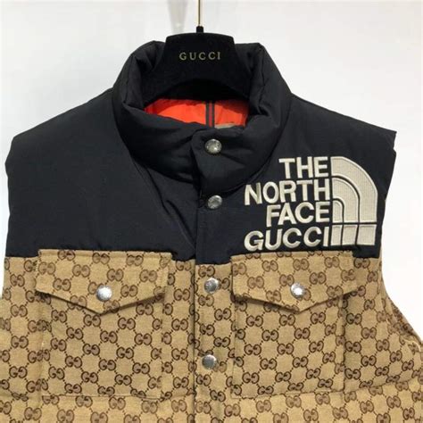 gucci bulletproof vest|gucci north face puffer vest.